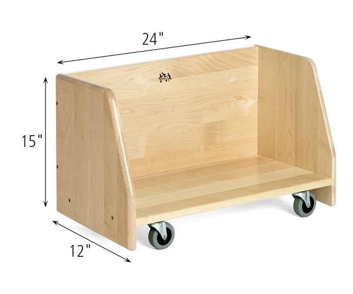 Dimensions of A60 Block Cart