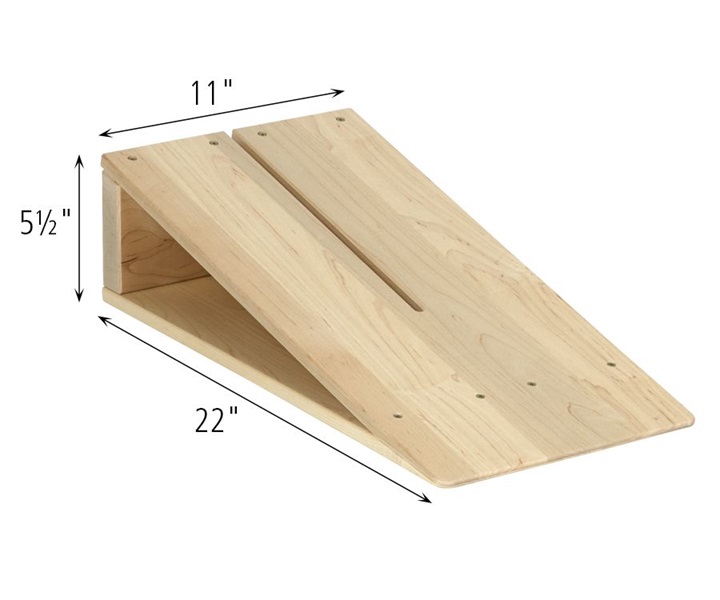 Dimensions of B613 Two Hollow Block Ramps