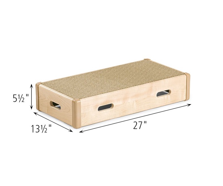 Dimensions of C913 Riser Rectangle