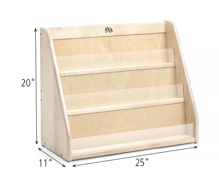 Dimensions of F381 Toddler Book Display