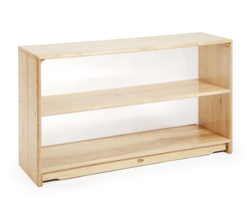 F446 Translucent Back Shelf 4 x 28 One Shelf