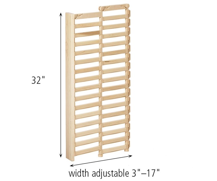 Dimensions of F473 Adjustable Wall Anchor