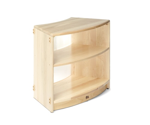 F625 Translucent Back Sweep Shelf 24