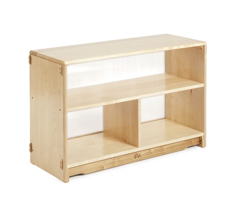 F663 Translucent Back Shelf 3 x 24