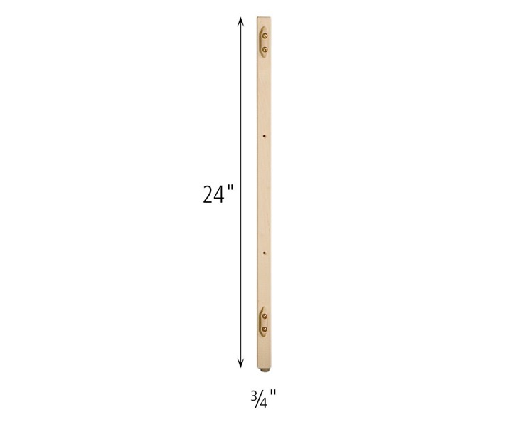 Dimensions of F757 Adapter Wall 24