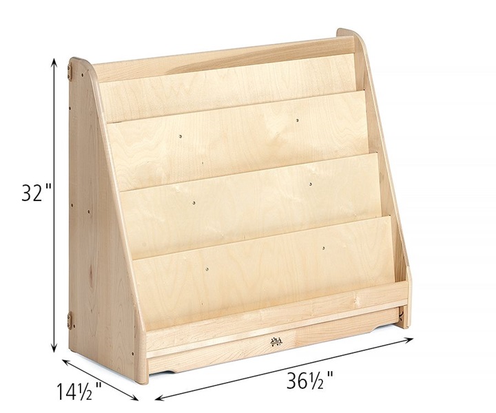 Dimensions of F775 Library Rack