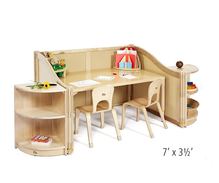 Dimensions of F952 Writing Nook