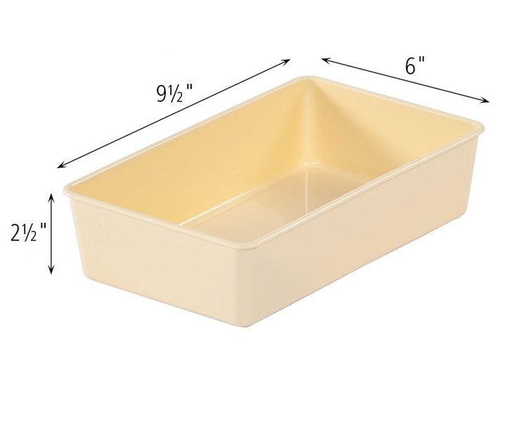 Dimensions of F981 Half Tote Neutral