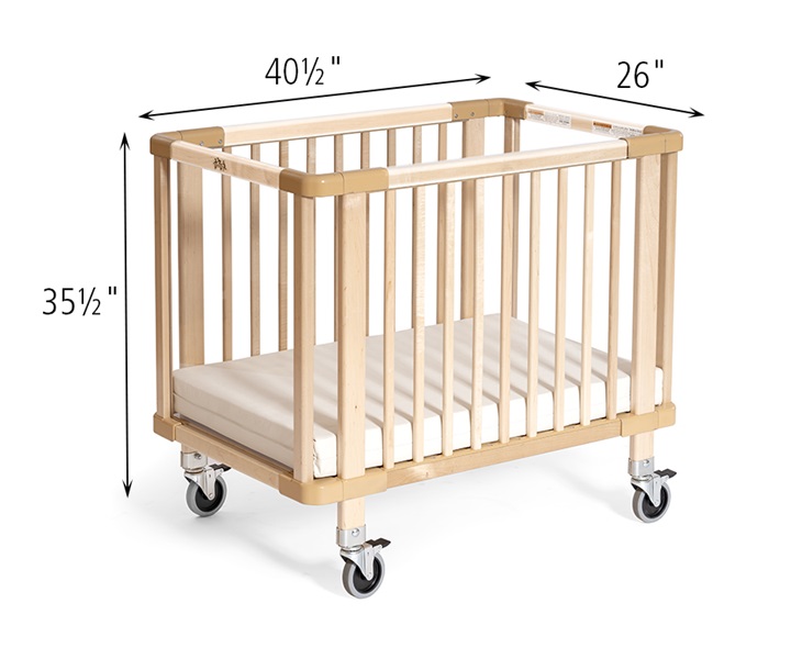 Dimensions of G307 Community Evacuation Crib