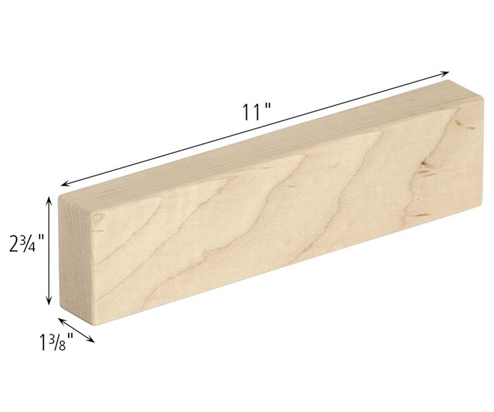 Dimensions of G472 Set of 24 Doubles