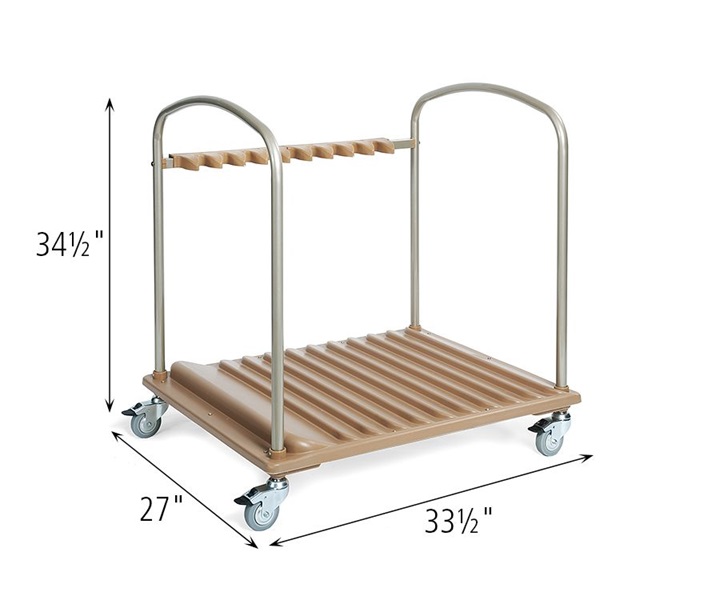 Dimensions of M170 Cot Cart 10