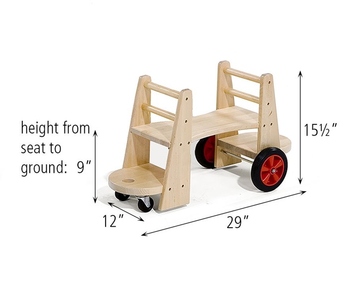 Dimensions of P60 Three Push Me-Pull Me