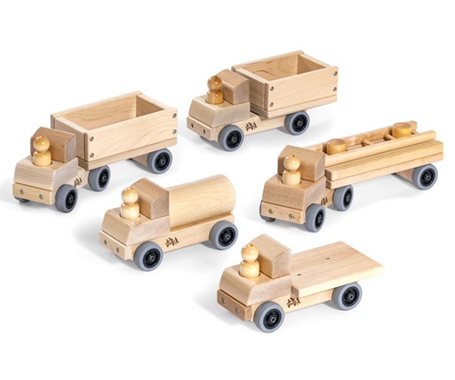 T70 Set of Five Small Trucks